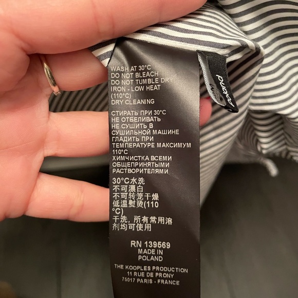 💜The kooples button down shirt - Picture 7 of 9